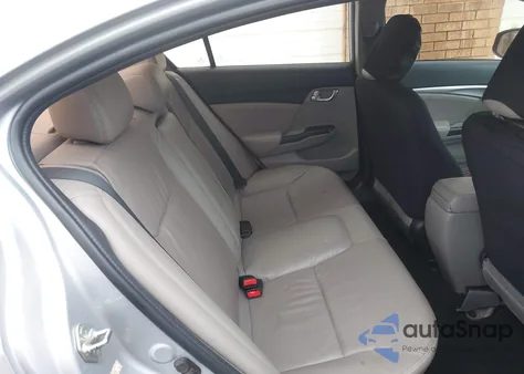 2013 Honda Civic Ex-L from USA, damaged, VIN 2HGFB2F98DH555206